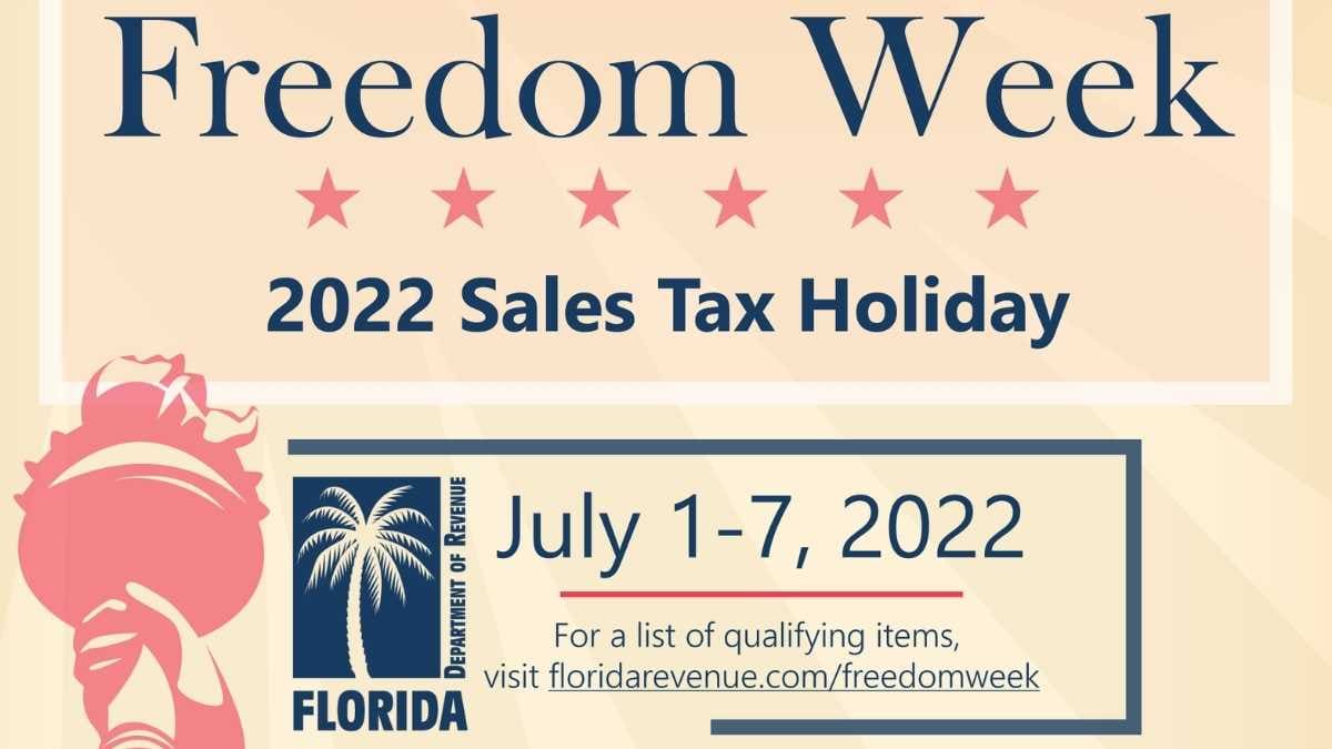 Florida libre de impuestos por la 'Freedom Week'