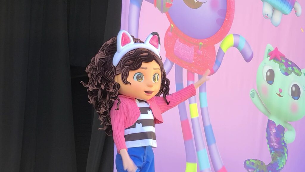 Gabby’s Dollhouse emocionó a niños en Universal Orlando