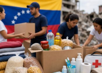 Organizaciones de Orlando instalan centros de acopio para enviar ayuda a los afectados por el terremoto en Venezuela