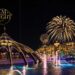 Universal Epic Universe estrenará «Universal Celestial Goodnight» el nuevo espectáculo nocturno con fuegos artificiales y fuentes danzantes
