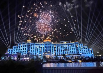 Universal Celestial Goodnight: el nuevo espectáculo que hace brillar las noches de Epic Universe