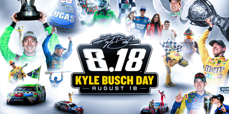 Hoy (8-18) se convierte en el día para honrar la vida y legado de Kyle Busch