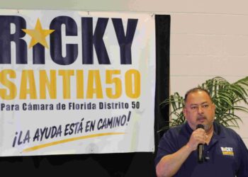 Ricky Santiago: inmigración, veteranos y servicio comunitario marcan su campaña por el Distrito 50