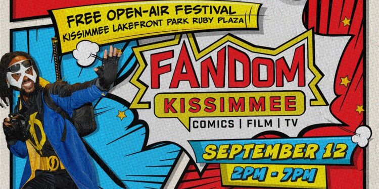 Fandom trae cómics, cosplay y diversión a Kissimmee Lakefront Park