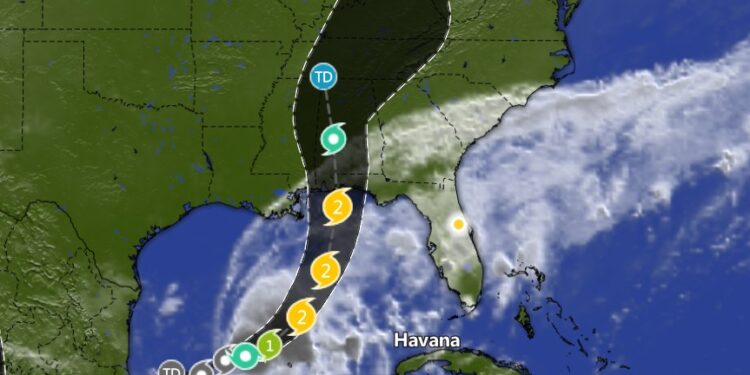 Isaías gana fuerza en el Golfo y aumenta la amenaza para Florida